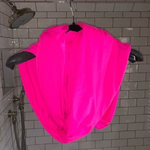Lululemon Pink Vinyasa Adjustable Wrap Scarf